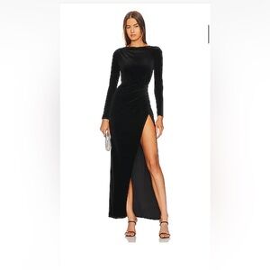 Sold out on Revolve!
Gorgeous Michael Costelloo dress. Size small